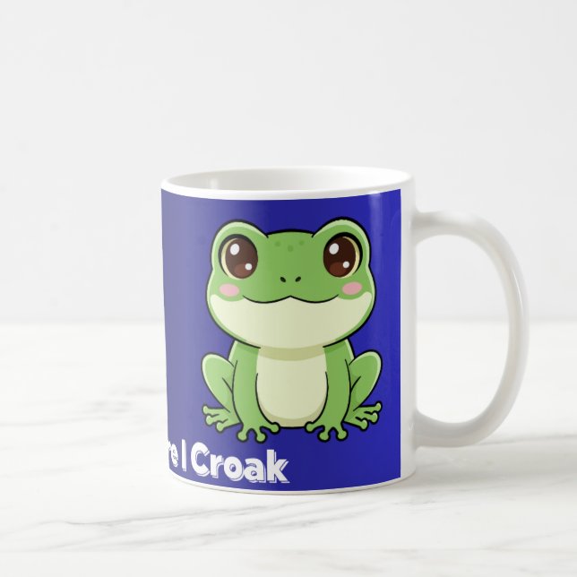 De Café Caneca Sapo Coffee Before Croak (Direita)