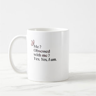 De Café Caneca Sarcástica Engraçada - Estou Obsessado Comi