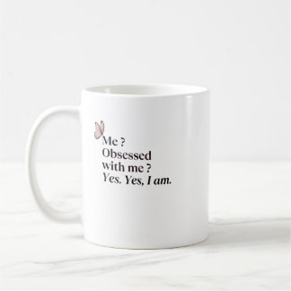 De Café Caneca Sarcástica Engraçada - Estou Obsessado Comi