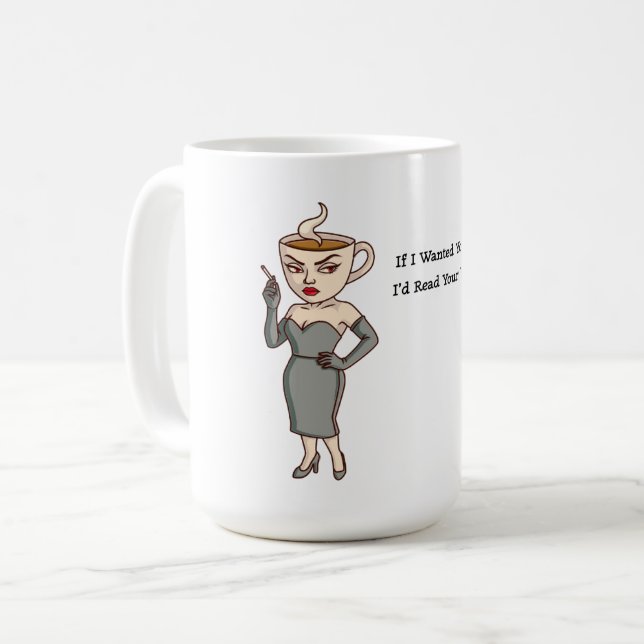De Café Caneca Se Eu Quiser Sua Opinião (Frente Esquerda)