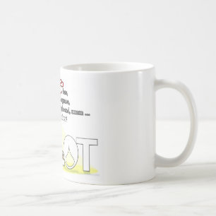 De Café Caneca secundária da classe da mancha