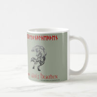 Caneca selvagem racional selvagem do lobo