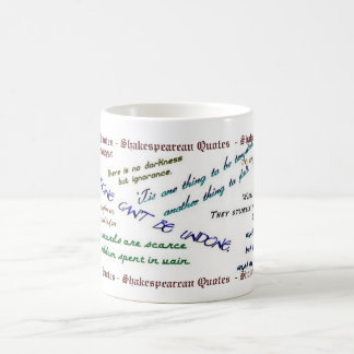 De Café Caneca shakespeariano das citações