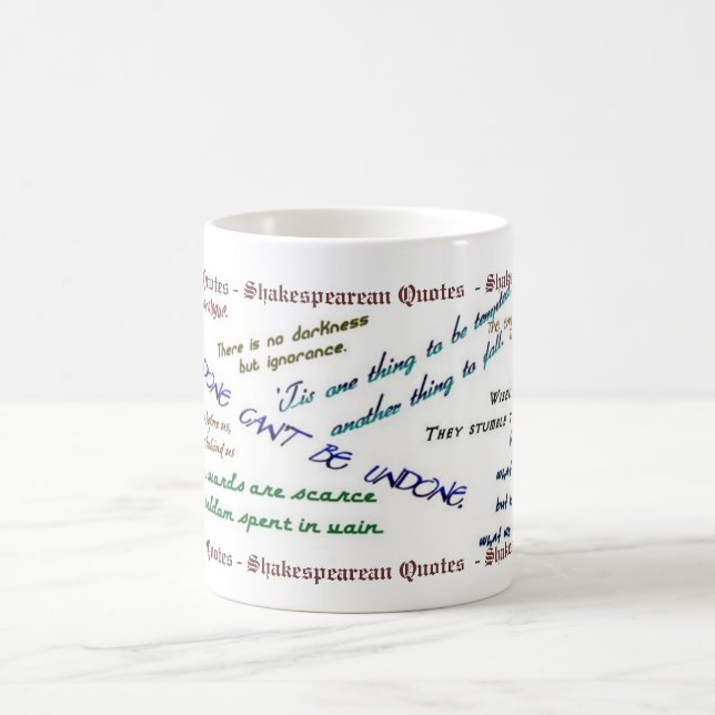 De Café Caneca shakespeariano das citações (Centro)