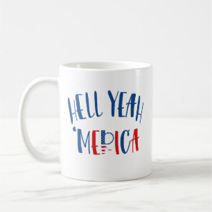 De Café Caneca Shout Out To America - Orgulho Patriótico d