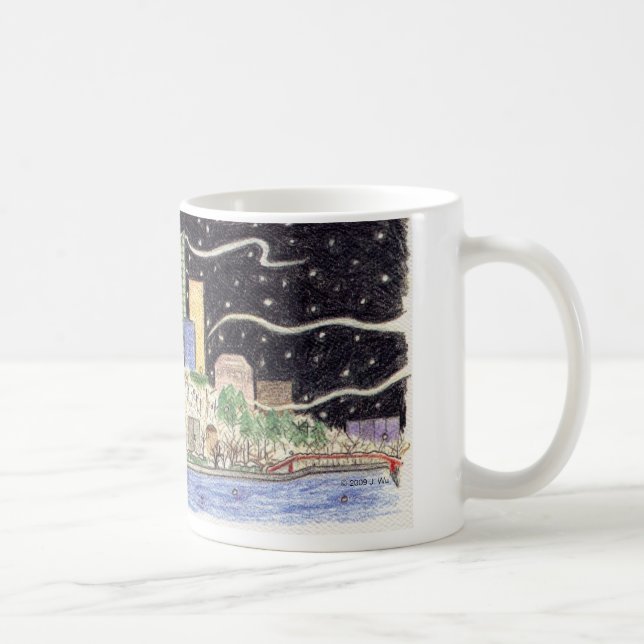 De Café Caneca Skyline Snowy (Direita)