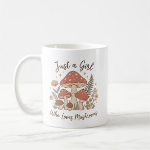 De Café Caneca Só uma Garota que Ama Cogumelos