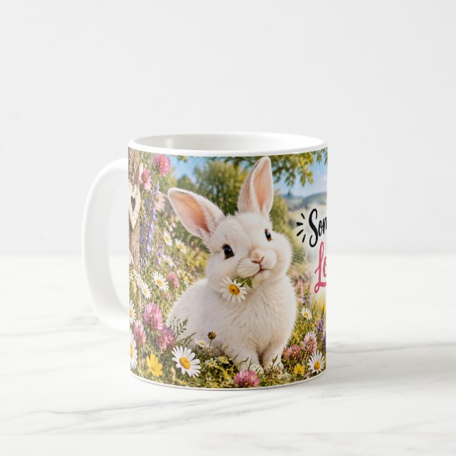 De Café Caneca Some Bunny Loves You Bunny (Frente Esquerda)