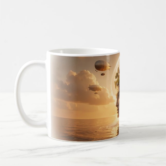 De Café Caneca Sonhos Constroem uma Casa Acima do Mar Sile (Esquerda)