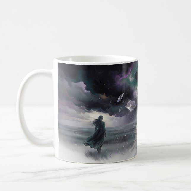 De Café Caneca Sonhos Tempestade Coração Despertar Fantasi (Esquerda)