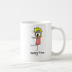 De Café Caneca sonolento do tempo
