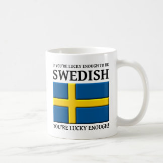 De Café Caneca Sortudo por Ser Sueco