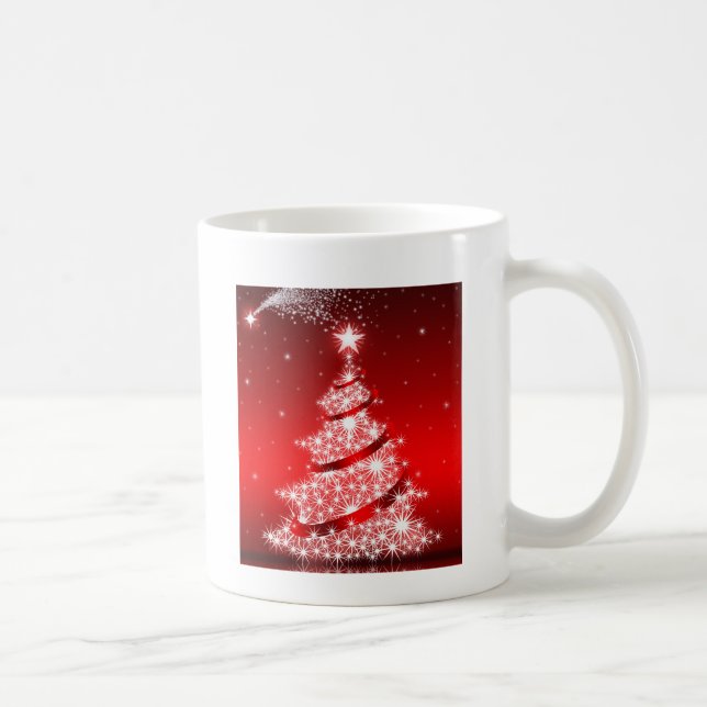 De Café Caneca Sparkling do Natal da árvore (Direita)