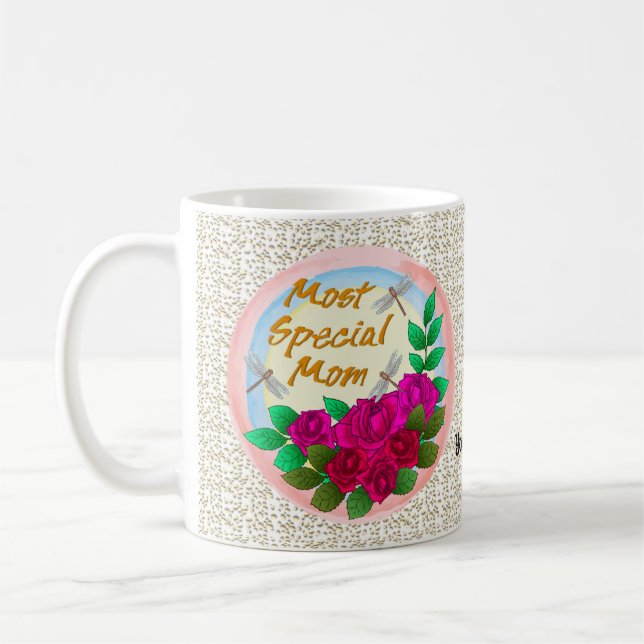 De Café Caneca Special Mom Roses (Esquerda)