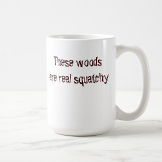 De Café caneca squatchy das madeiras