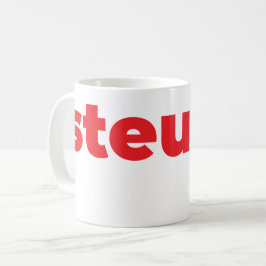 De Café Caneca Steups - Vermelha