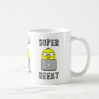 Caneca super do computador da tecnologia do geek