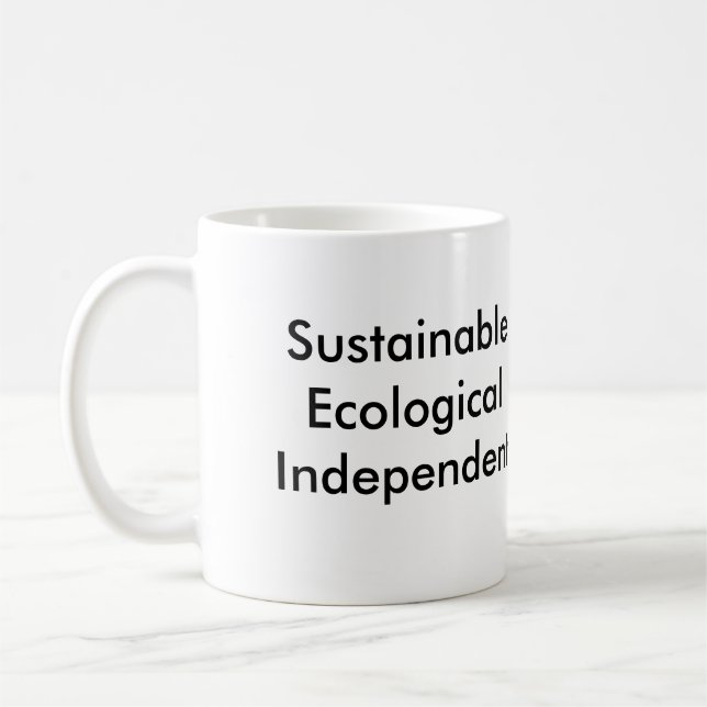De Café Caneca sustentável (Esquerda)