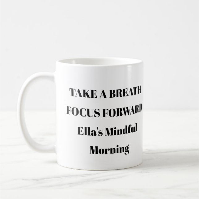 De Café Caneca Take a Breath Focus Forward (Esquerda)