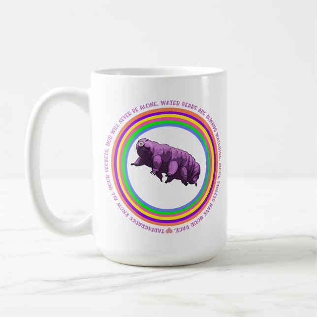 De Café Caneca Tardígrado: Presente para Microbiologista d (Esquerda)