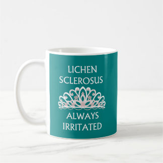De Café Caneca Teal Lichen Sclerosus Sempre Irritado