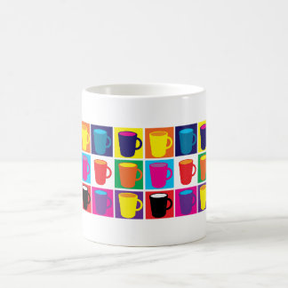 De Café Caneca temático branca do "pop art"