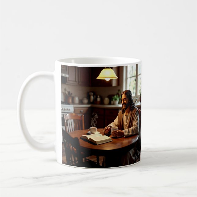 De Café Caneca Tempo Tranquilo Com Jesus (Esquerda)