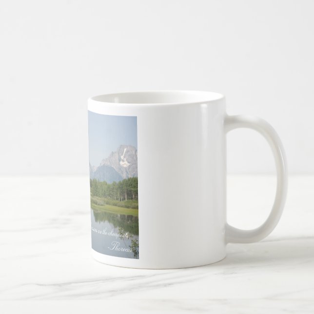 De Café Caneca Tetons grande dos prazeres simples (Direita)