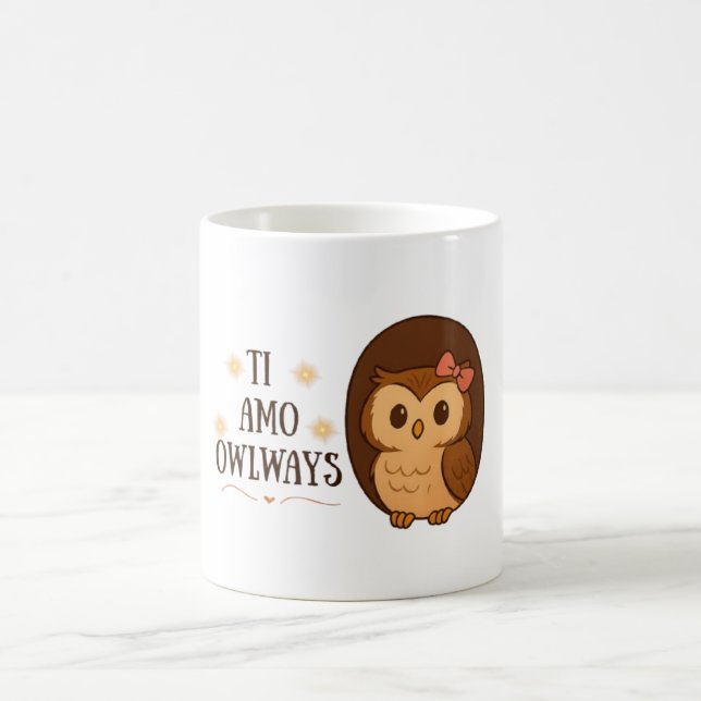 De Café Caneca Ti Amo Owlways (Centro)