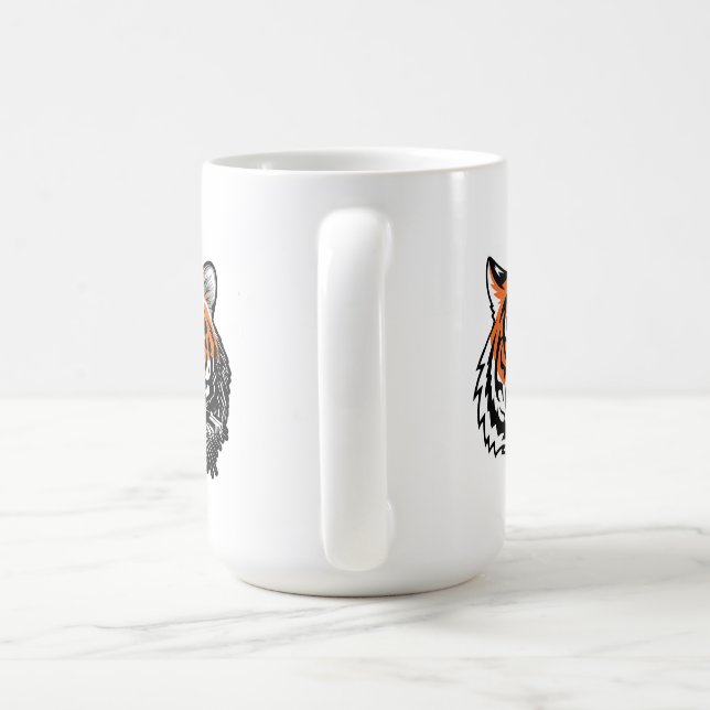 De Café Caneca Tigre Rugindo Para o Dia (Alça)