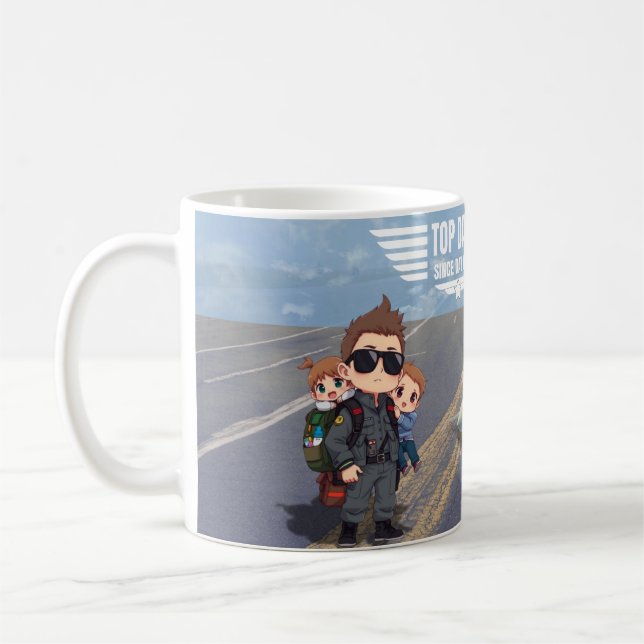 De Café Caneca Top Pai para o Papai | Presente Divertido d (Esquerda)