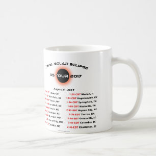 De Café Caneca total da excursão 2017 dos E.U. do eclipse