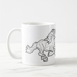De Café Caneca Totem Cavalo