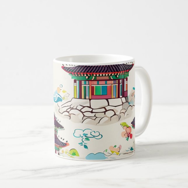 De Café Caneca tradicional coreana (Frente Esquerda)