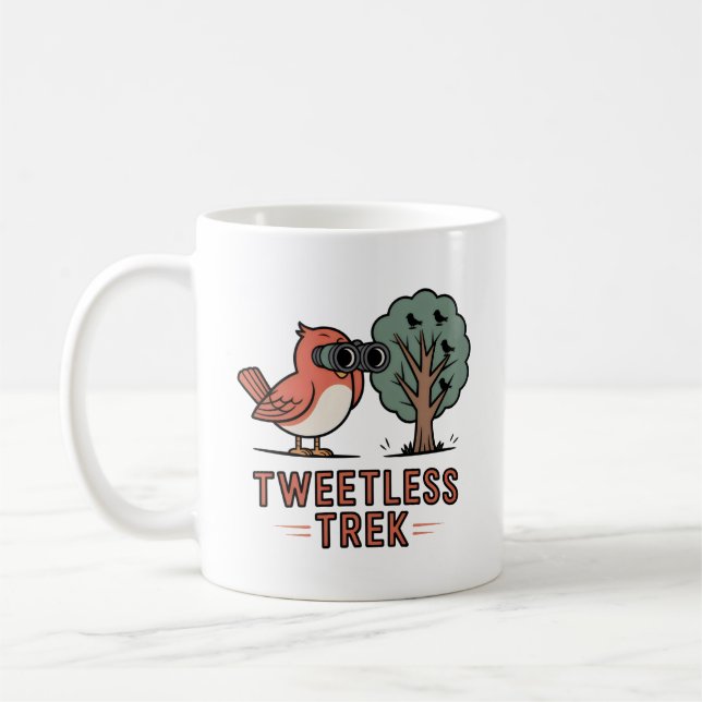 De Café Caneca Trek Sem Tweet – Presente Divertido para Ob (Esquerda)