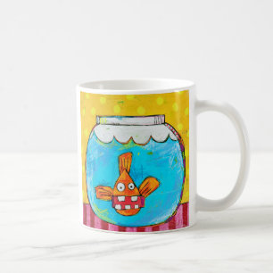 De Café Caneca Unhinged do peixe dourado