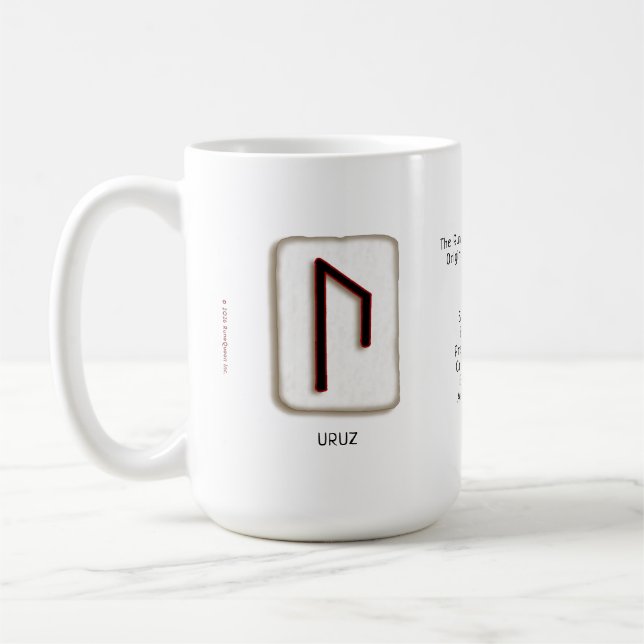 De Café Caneca Uruz RuneStone 425ml (Esquerda)