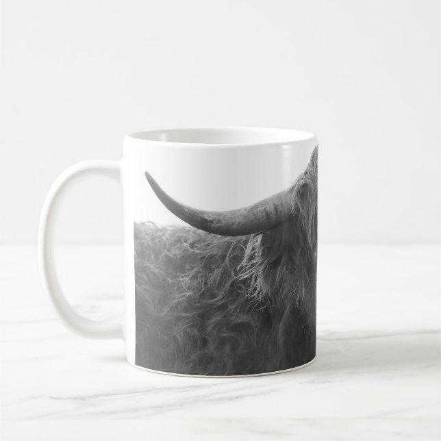 De Café Caneca Vaca das Terras Altas (Esquerda)