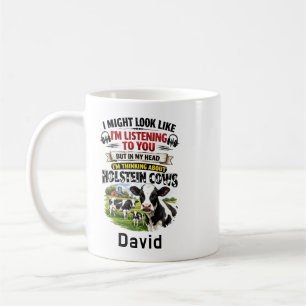 De Café Caneca Vaca Engraçada – Pensando em Vacas Holandes