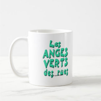 De Café Caneca verde do anjo