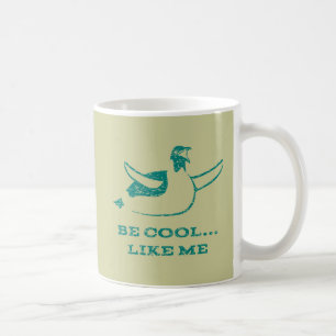 De Café Caneca verde do pinguim