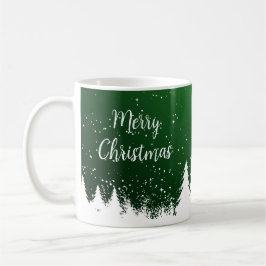 De Café Caneca Verde Feliz Natal