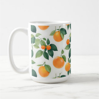De Café Caneca Verde Laranja