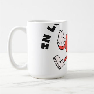 De Café caneca vermelha
