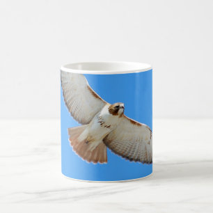 De Café Caneca Vermelho-Atada do falcão