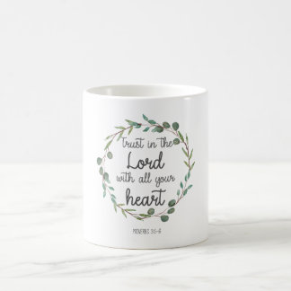 De Café Caneca Versículo Bíblico Confie no Senhor