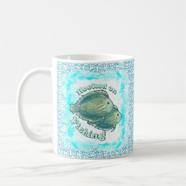 De Café Caneca Viciado em Pesca (Esquerda)