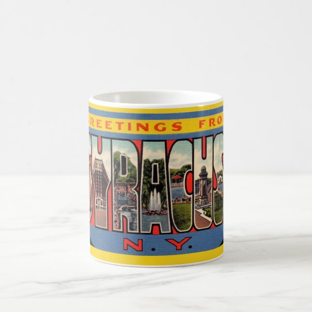 De Café Caneca Vintage Syracuse Nova York (Centro)