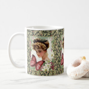 De Café Caneca Vitoriana Floral