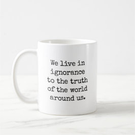 De Café Caneca Viver na Ignorância